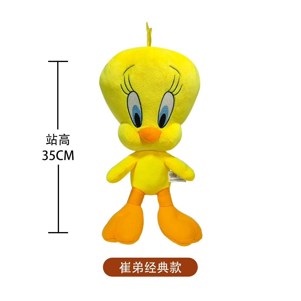 Free Shipping Looney Tunes Bugs Bunny Plush Toy Tweety Bird Lola Bunny Anime Cartoon Movie Plushies Stuffed Doll Toys Gift