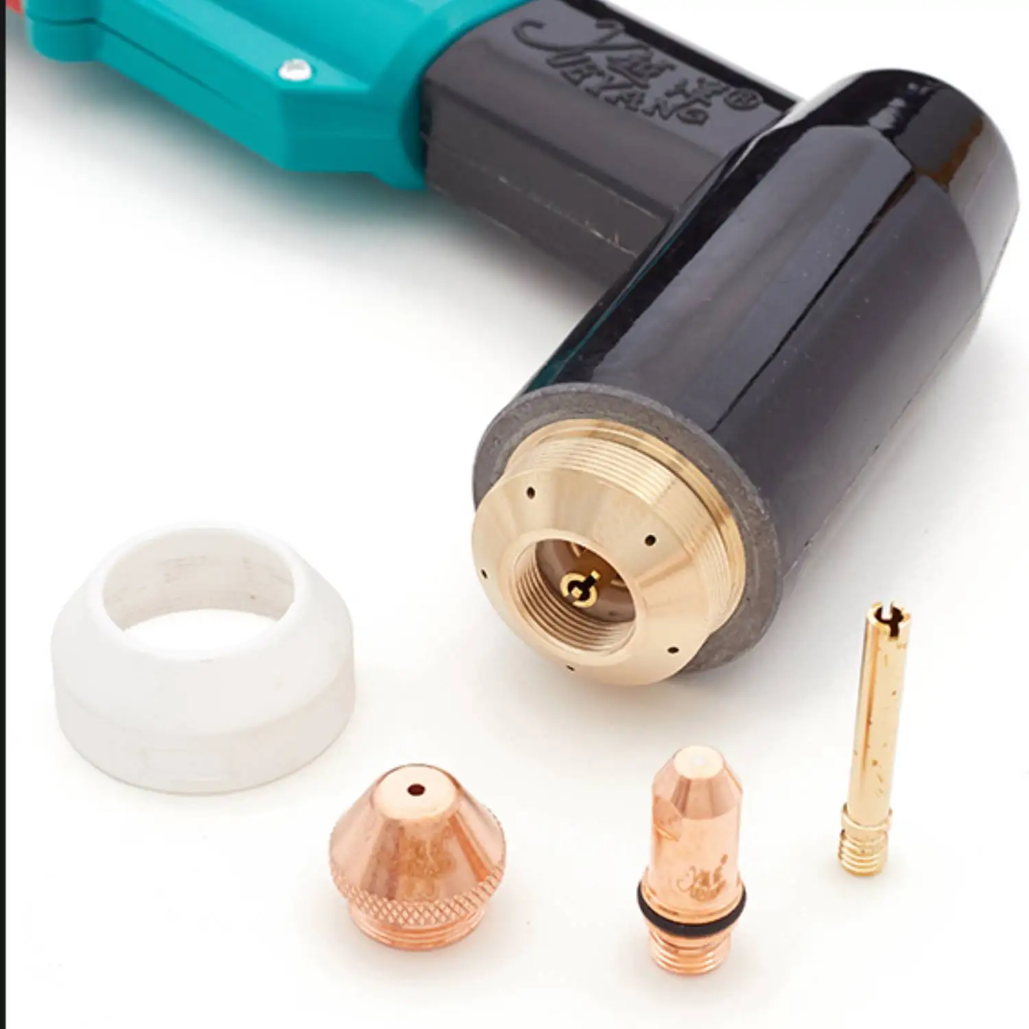Yueyang Y160 Y160A Y160A-P Y200 Y200A Y200A-P 5 Tip Nozzle 5 Electrode Plasma Torch Part Cutter Cutting Machine LGK160 LGK200