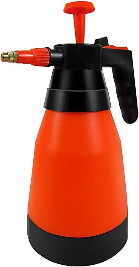 

Hand Pressure Sprayer 35 OZ with Adjustable Nozzle for Plants Gardening Cleaning