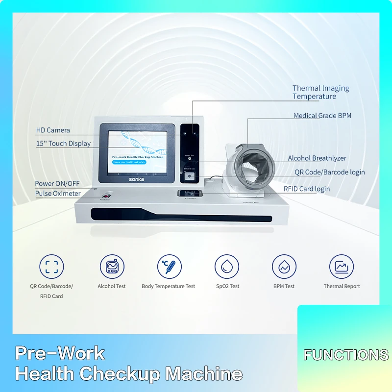 SONKA manufacturer smart enterprise safely work pre-work health check up   equipment  pressure  device