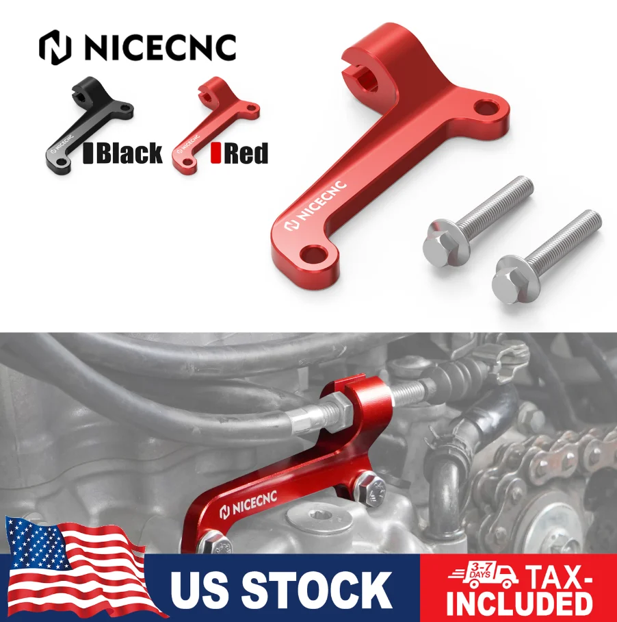 

NICECNC Engine Clutch Cable Mounting Bracket ATV for Honda TRX450R 2006-2009 TRX450ER 2006-2014 Aluminum Clutch Wire Line Holder