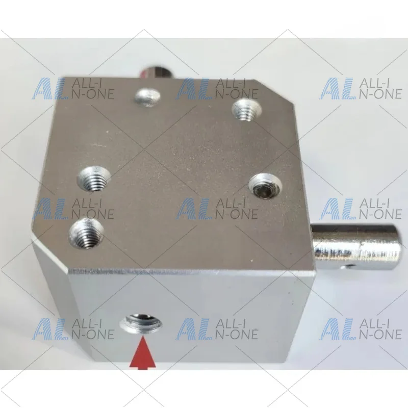 Right angle conical bevel gearbox right angle commutator device speed ratio 1:1 double 8MM shaft