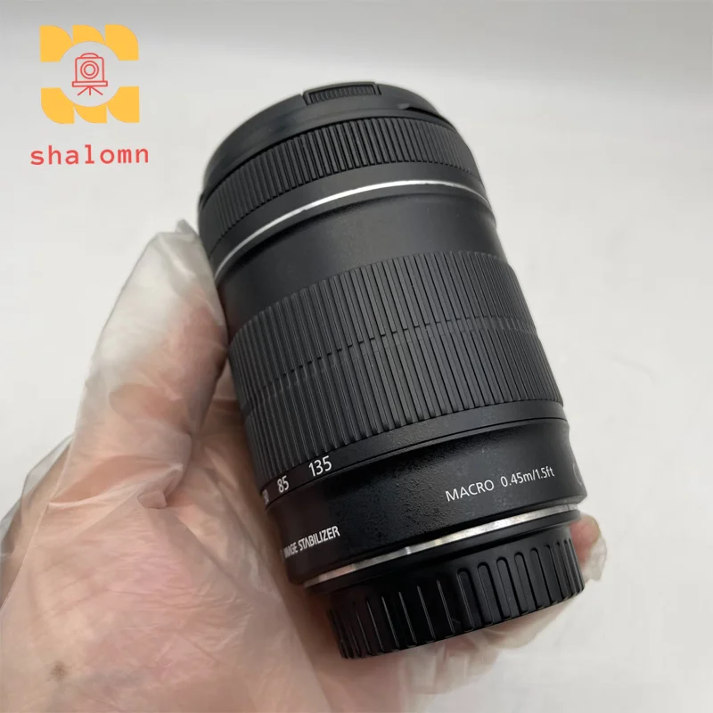 98% New Original For Canon EF-S 18-135mm F3.5-5.6 IS Lens For EOS 500D 600D 750D 77D 60D 100D 18-135 3.5-5.6 IS APS-C DSLR Lens