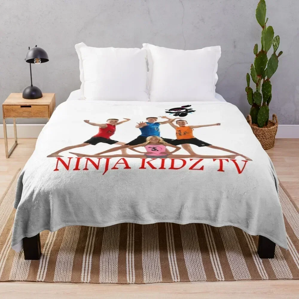 Greeting cards and kids t-shirts of ninja kidz tv Throw Blanket Cute warm winter Sofa Throw Luxury Brand Blankets