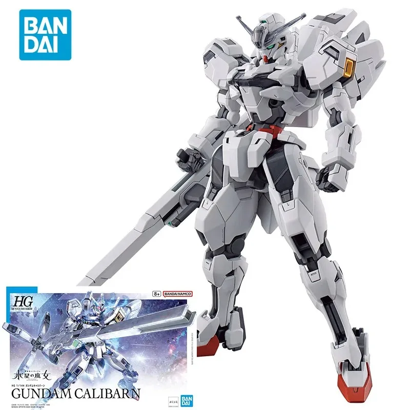 

Bandai Original Mobile Suit GUNDAM The Witch From Mercury Anime HG 1/144 GUNDAM CALIBARN Action Figure Toys Gifts for Children