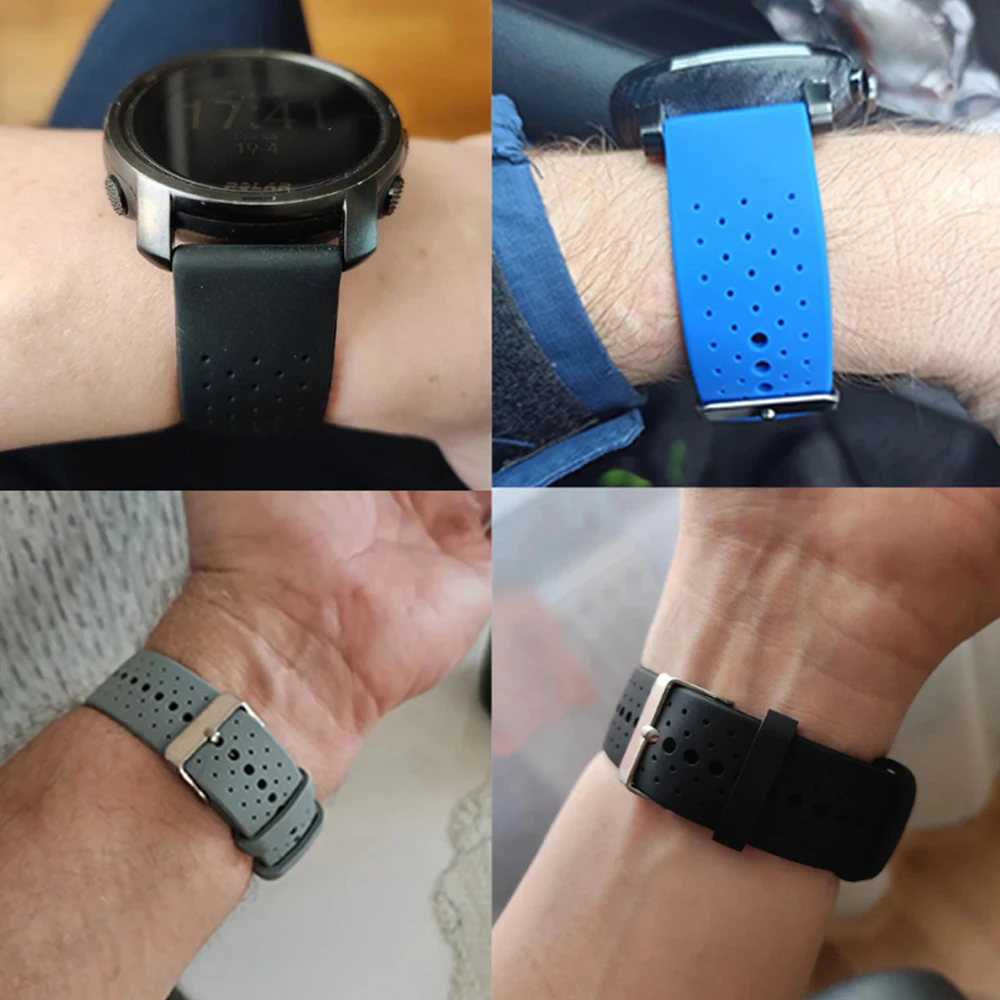 20 22 мм силиконовый ремешок для HUAWEI WATCH GT 5 4 46 мм ремешок 3 2 46 мм 42 мм WATCH 4 3/HONOR Magic Watch 4 GS 3 Pro ES браслет ремень