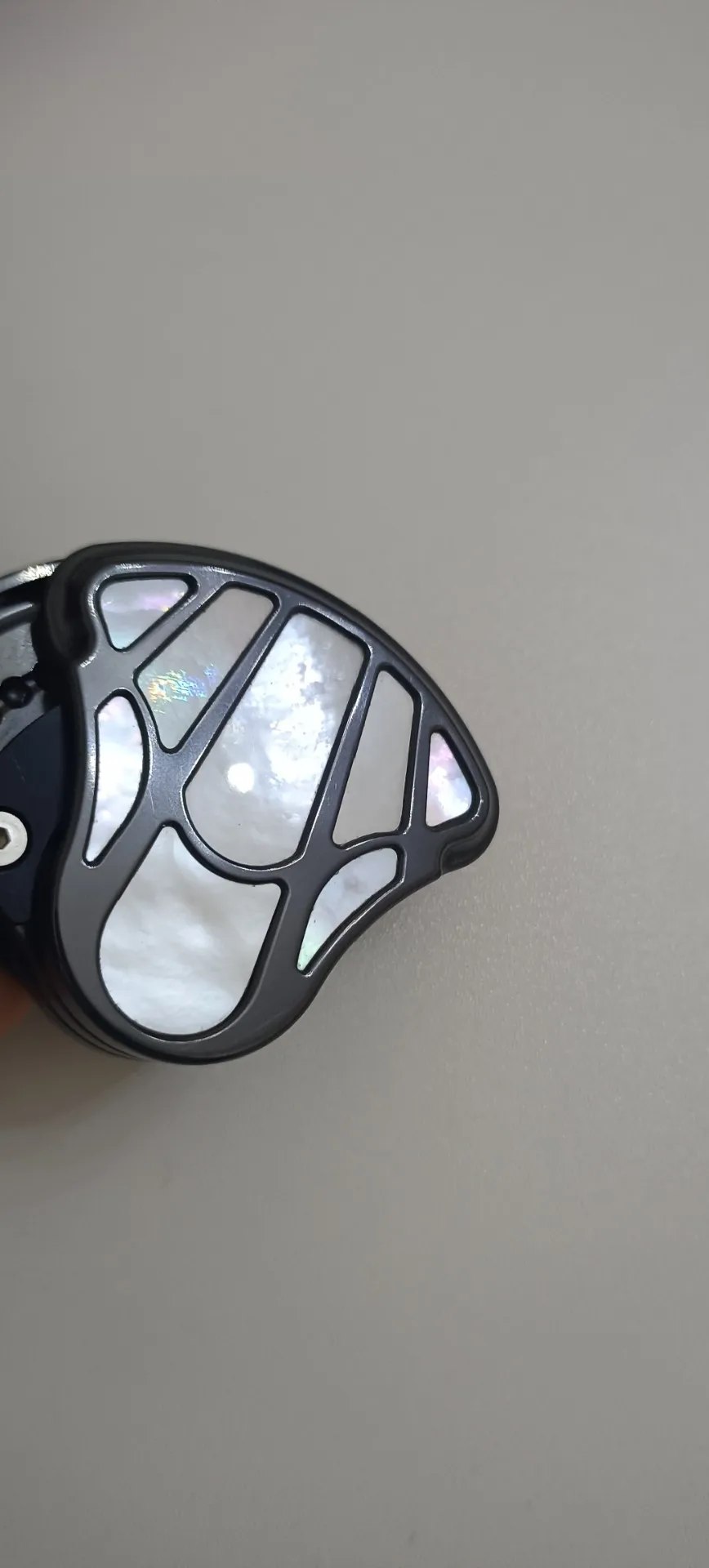 Used EDC Kaisi Venom Push Brand Zirconium Black Material Metal Decompression Toy