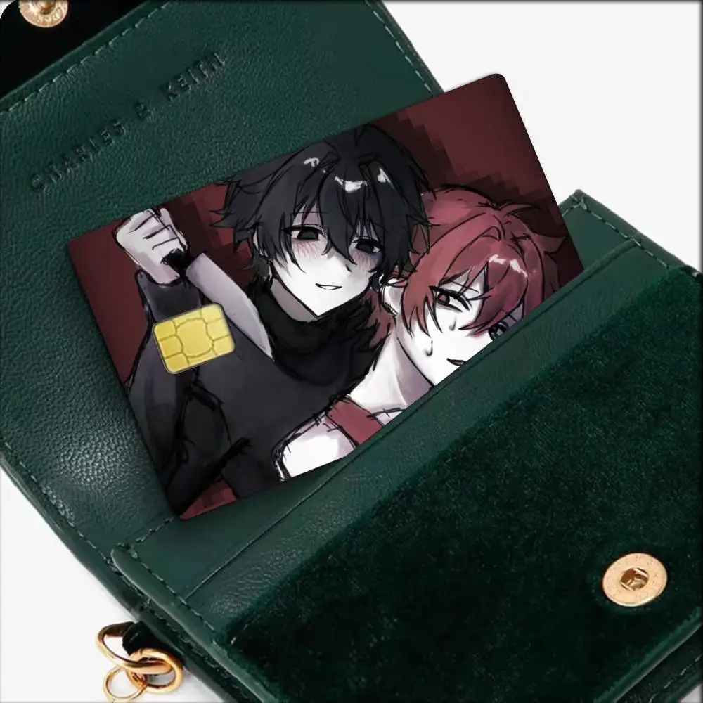 Game Z-Zeno R-Remake Waterproof Film Skin Cover Credit Card Stickers Debit Front Bank Bus Pass