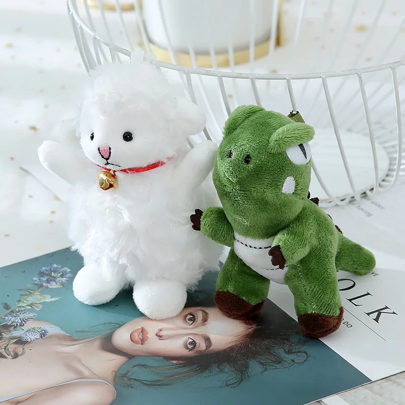 

Internet Celebrity Plush Toy, Little Sheep Doll, Student Cute Dinosaur Doll, Bag Pendant, Keychain Pendant, Car Key Pendant, Sou