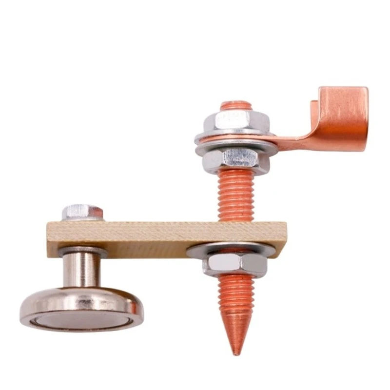 

Metalworking Magnet Head Magnetic Ground Clamp Metal Plate Welding Support Tool Accessories