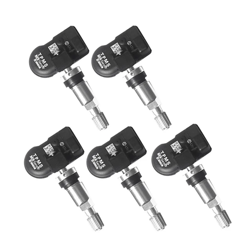 

B07A-5Pcs Programmable MX Sensor 315MHZ+433Mhz 2 In 1 Tire Pressure Sensor Monitor System Universal Editable For AUTEL Tool
