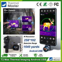 INFIRAY Thermal Master T2 MAX 15mm Lens Thermal Camera Scope for Hunting Thermal Imager Android USB Type-C Infrared Image Camera