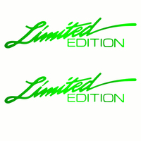 Motorcycle Sticker LIMITED EDITION Reflective Car Stickers Decal Funny JDM Vinyl On Car styling 16*3.8cm
