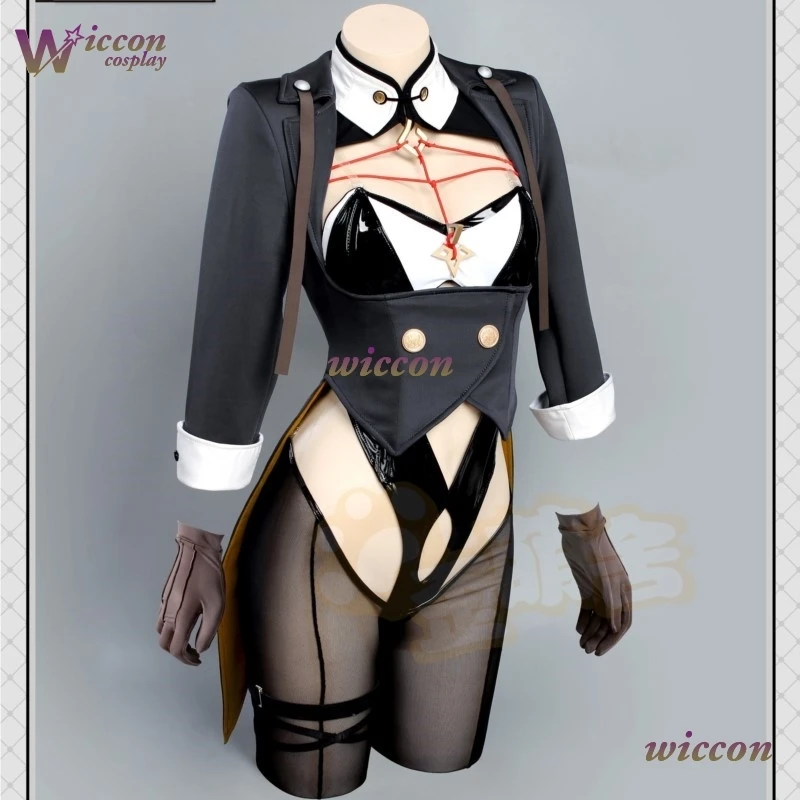 

ekq* Zenless Zone Zero Yixuan Ink Shadow Trail Cosplay Costume Game Anime Full Set Female Halloween Party Performance Wear