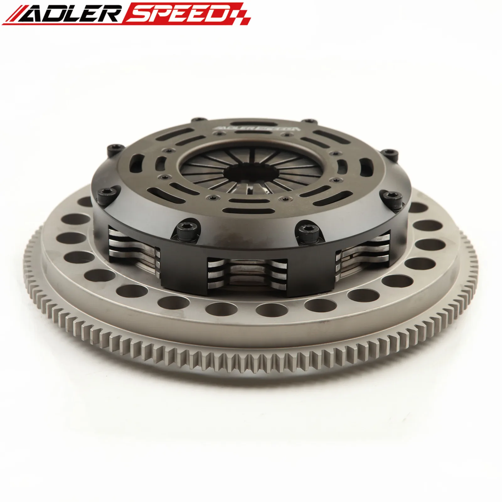 

ADLERSPEED Race Triple Disk Clutch + Flywheel For 1996-2002 Toyota 4Runner 3.4L 6cyl 5VZFE