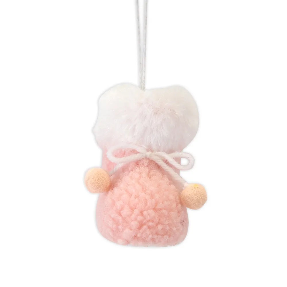 

Cartoon Christmas Snowman Boots Pendant Plush Exquisite Rudolf Doll Pendant Owl Bell Star Xmas Tree Hanging Ornament