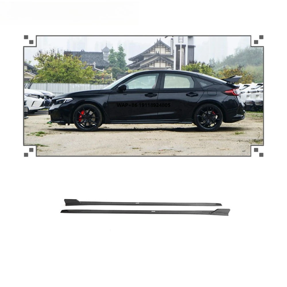 

High Quality Carbon Fiber Side Skirts for Type R 2023