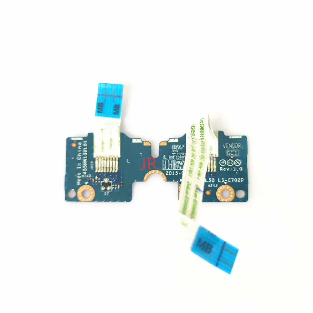 Placa de Botones del Touchpad para HP 255 G4 250 G4 15-AC 15-AF LS-C702P, Repuesto Compatible con Portátiles