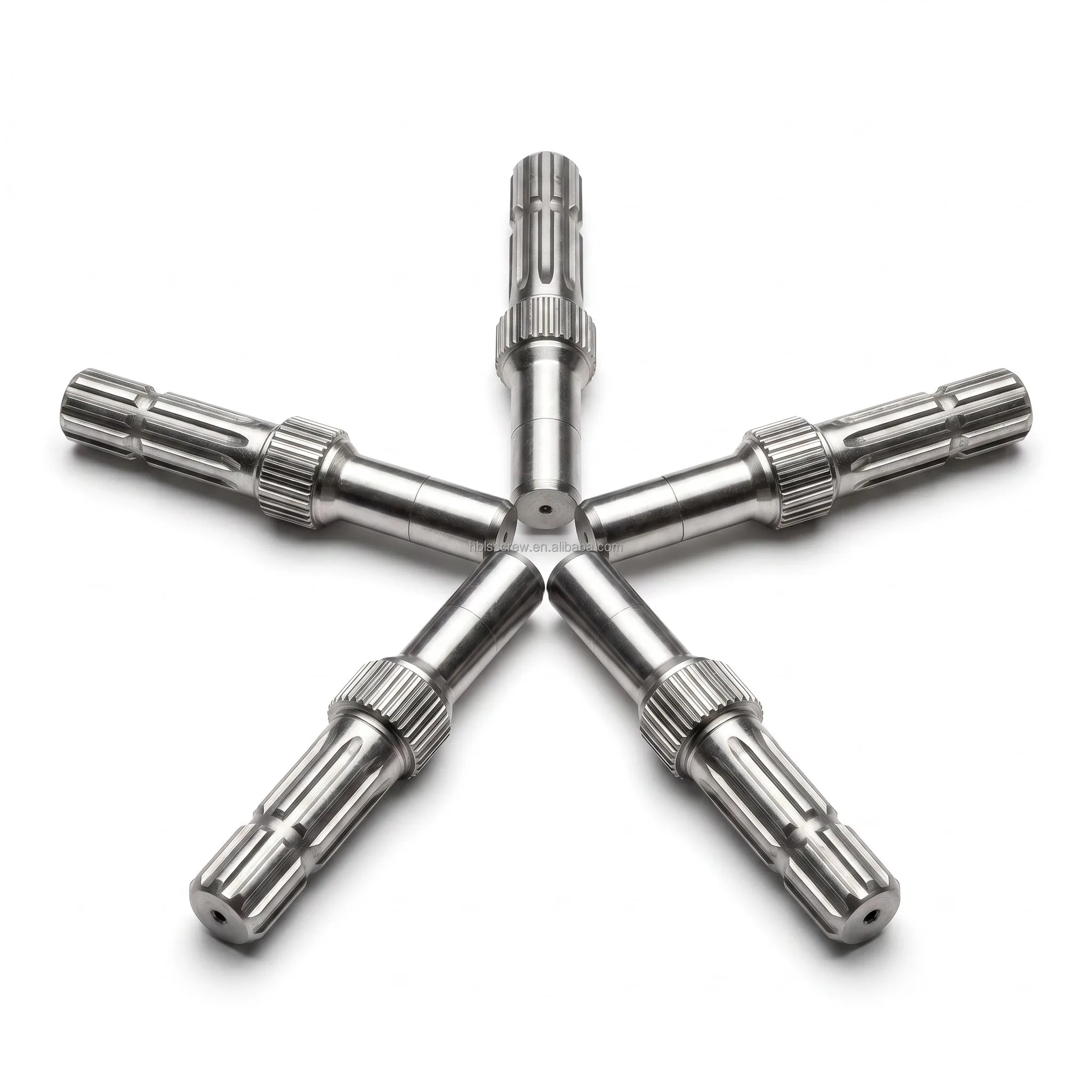6-Slot 1-3/8 inch numerical control processing agricultural drive shaft, suitable for agricultural tractor spline flange power o