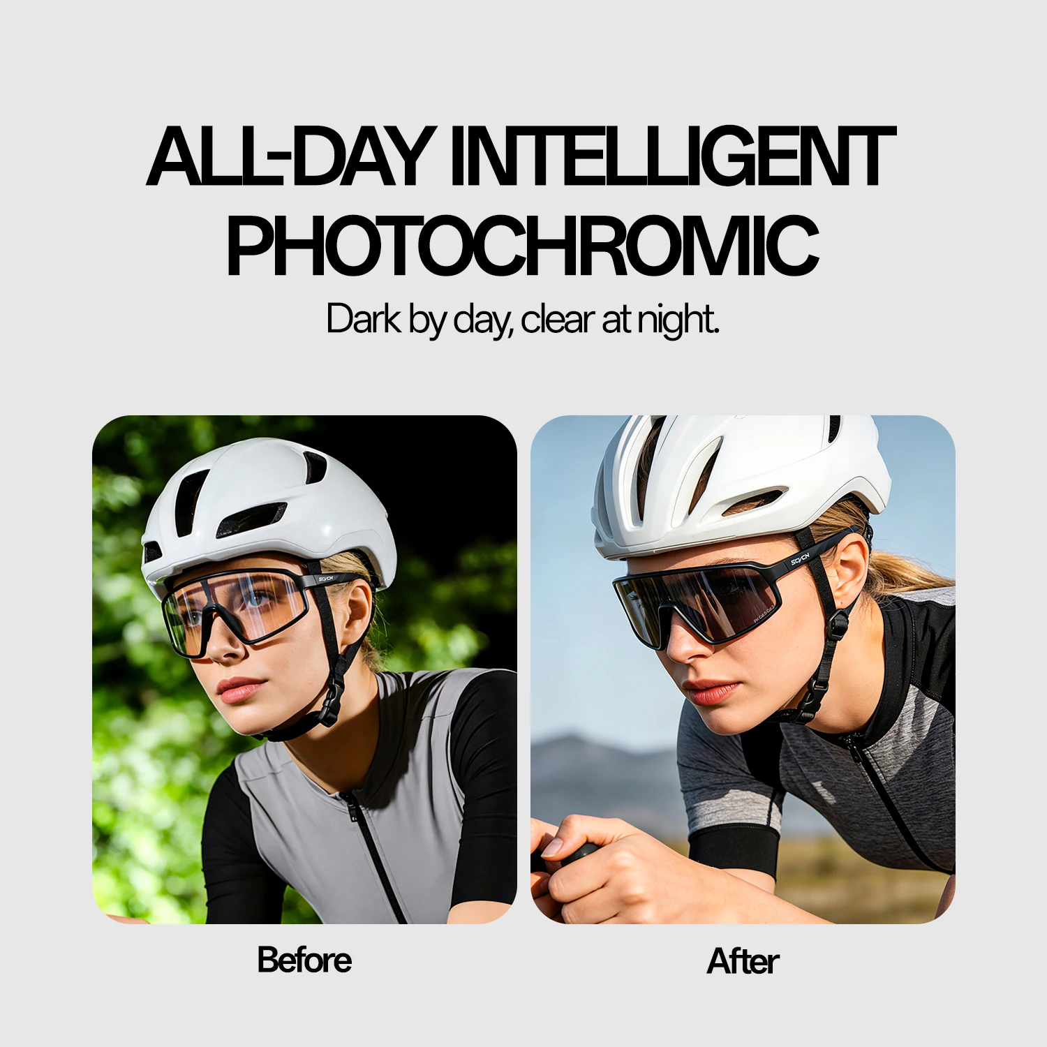 Okulary rowerowe fotochromowe – Mountain Biking Goggles recenzja i cena