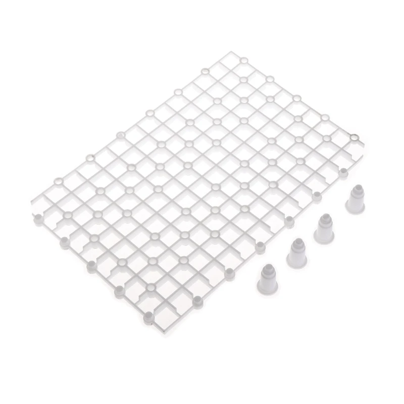 Fish for Tank Divider Plastic Egg Crate for Aquarium Separation Plate Isolation Board Fish for Tank Bottom Filter T