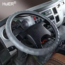 Truck Bus Lorry Auto Steering Wheel Cover 38 40 42 45 47 50 CM for SCANIA Volvo Benz MAN Renault DAF Isuzu Hino TATRA Iveco BYD
