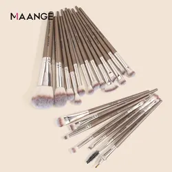 Maange 20 Piece/Set Makeup Brush Professional Makeup Foundation Eyeshadow Powder Brushes Kits Cosmetic Beauty Tools For Women