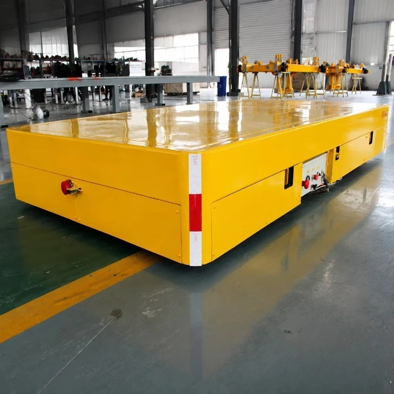 Factory AGV Automated Guided Vehicle for Heavy-Duty Steel Coil and Plate Lifting Solutions