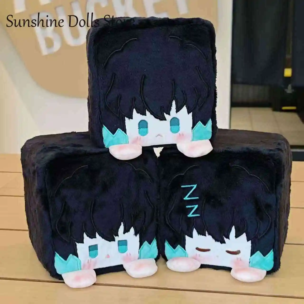 

Tokitou Muichirou Anime Cosplay Square Dolls Plush Pillow Stuffed Doll Plushie Pillow Toys Cushion Birthday Xmas Gift