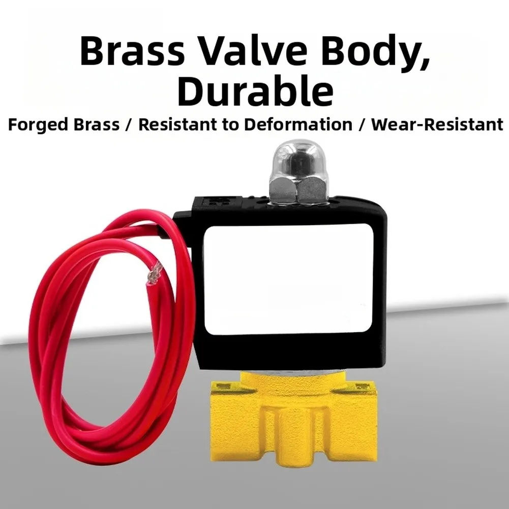 

Solenoid Valve Fits Most Vehicles Vegetable Oil Methanol Ethylene Glycol Oil Fuel Stoves Leak-proof Stoves With Interface