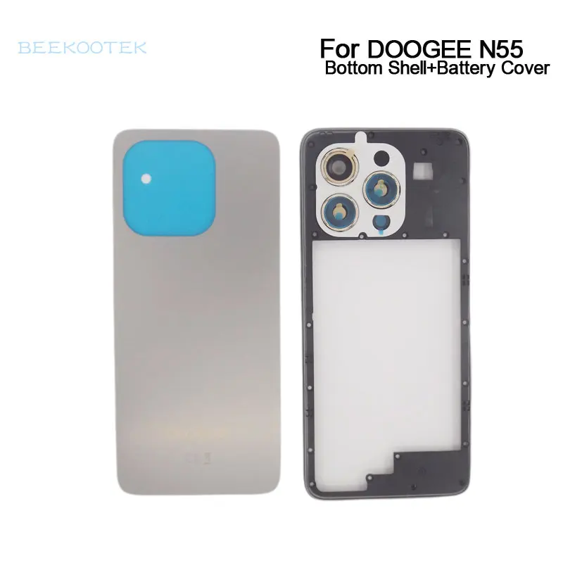 Новая оригинальная крышка батарейного отсека DOOGEE N55 N55 Pro, задняя крышка с нижней частью, средняя рамка, аксессуары для телефона DOOGEE N55 Pro Новая оригинальная крышка батарейного отсека DOOGEE N55 N55 Pro, задняя крышка с нижней частью, средняя рамка, аксессуары для телефона DOOGEE N55 Pro