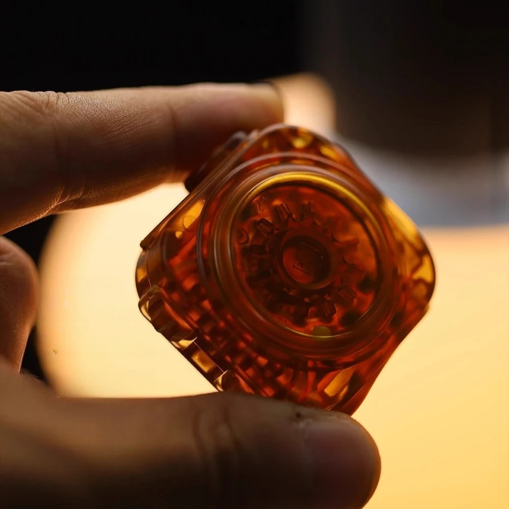 Roleta deslizante mecânica dados cartão de impulso magnético fidget spinner rolo multi-funcional edc alívio do estresse brinquedo anti ansiedade