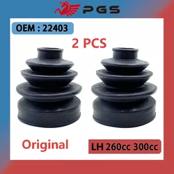 2PCS Original 22403 CV Joint Boot For Linhai 260 300cc LH260 LH300 ATV 22403