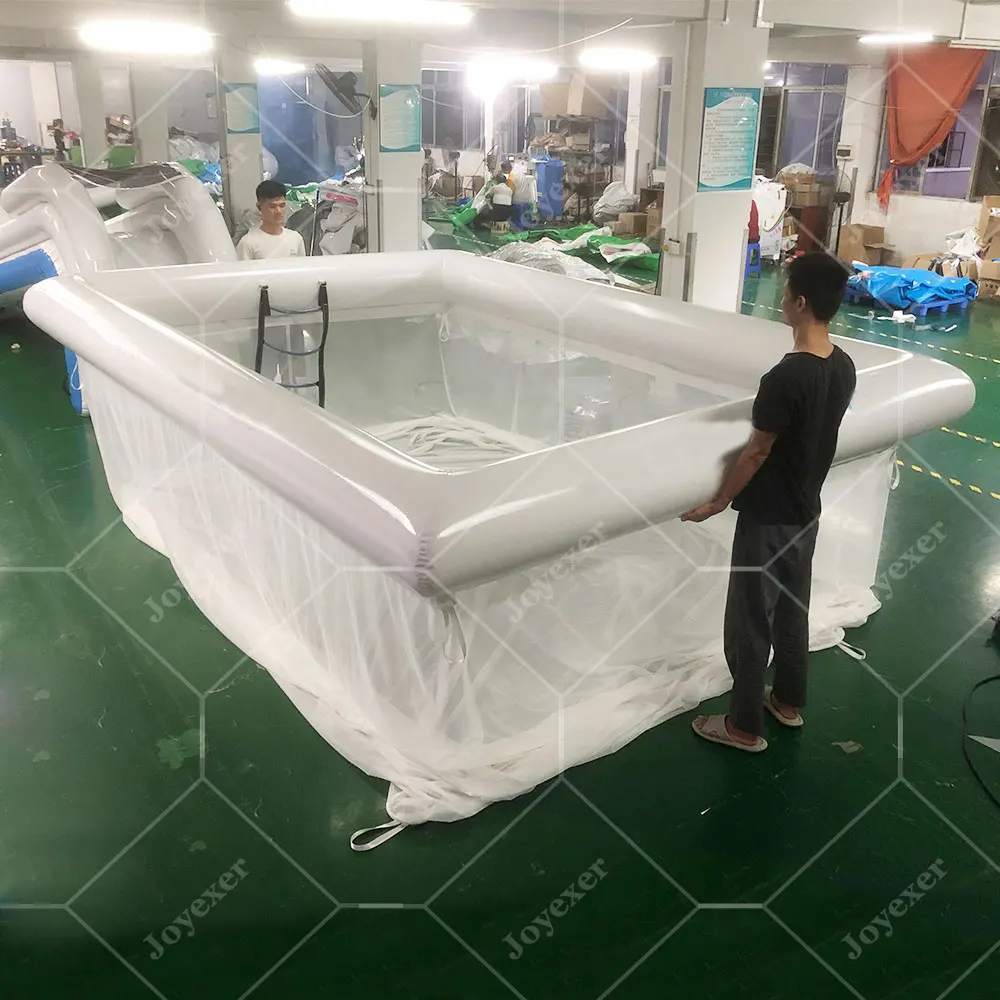 

Protective Anti Jellyfish Inflatable Floating Ocean Sea Pool Net Enclosure Inflatable Yacht Pool