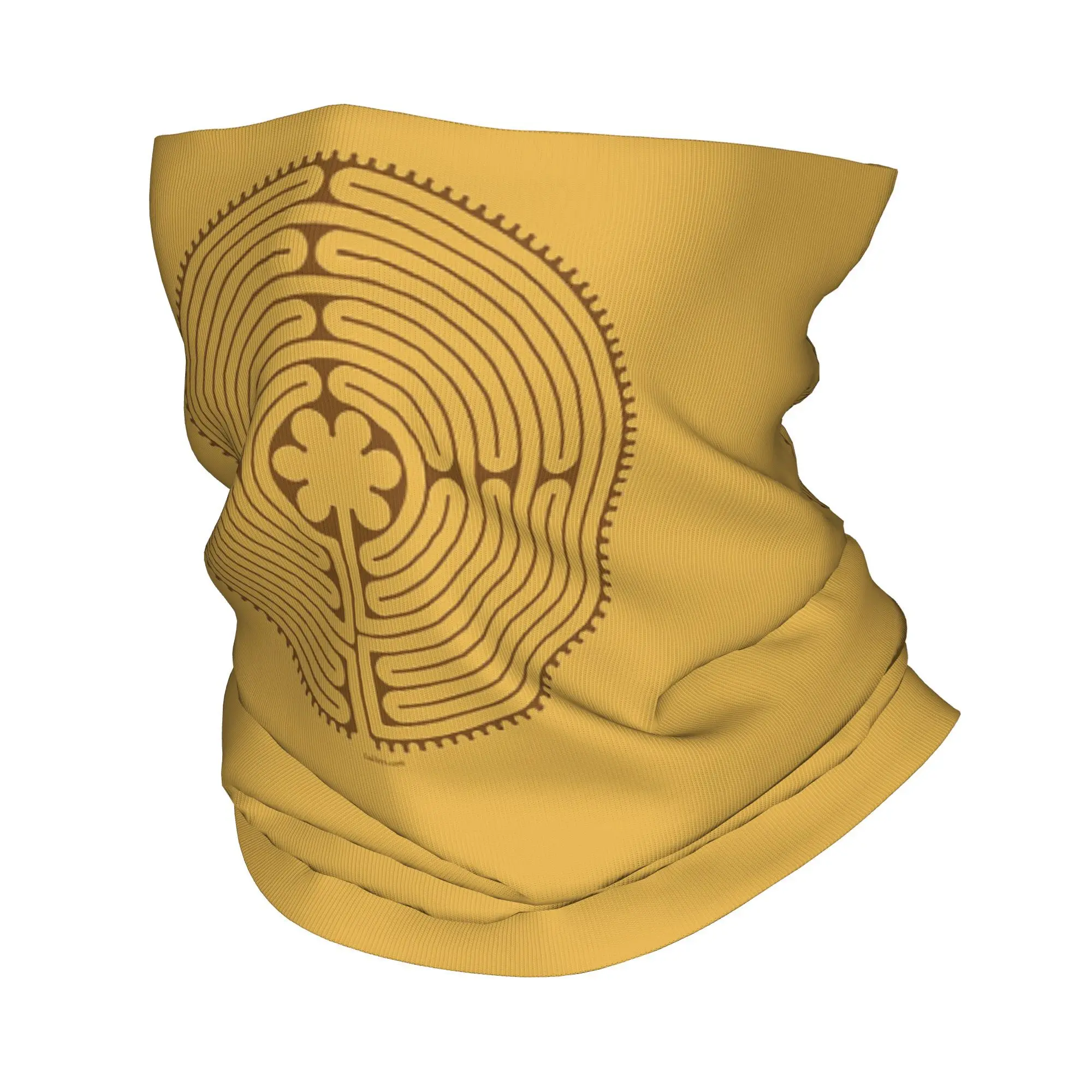 

Chartres Labyrinth Bandana Neck Cover Printed Magic Scarf Multi-use Face Mask Running For Men Women Adult Breathable