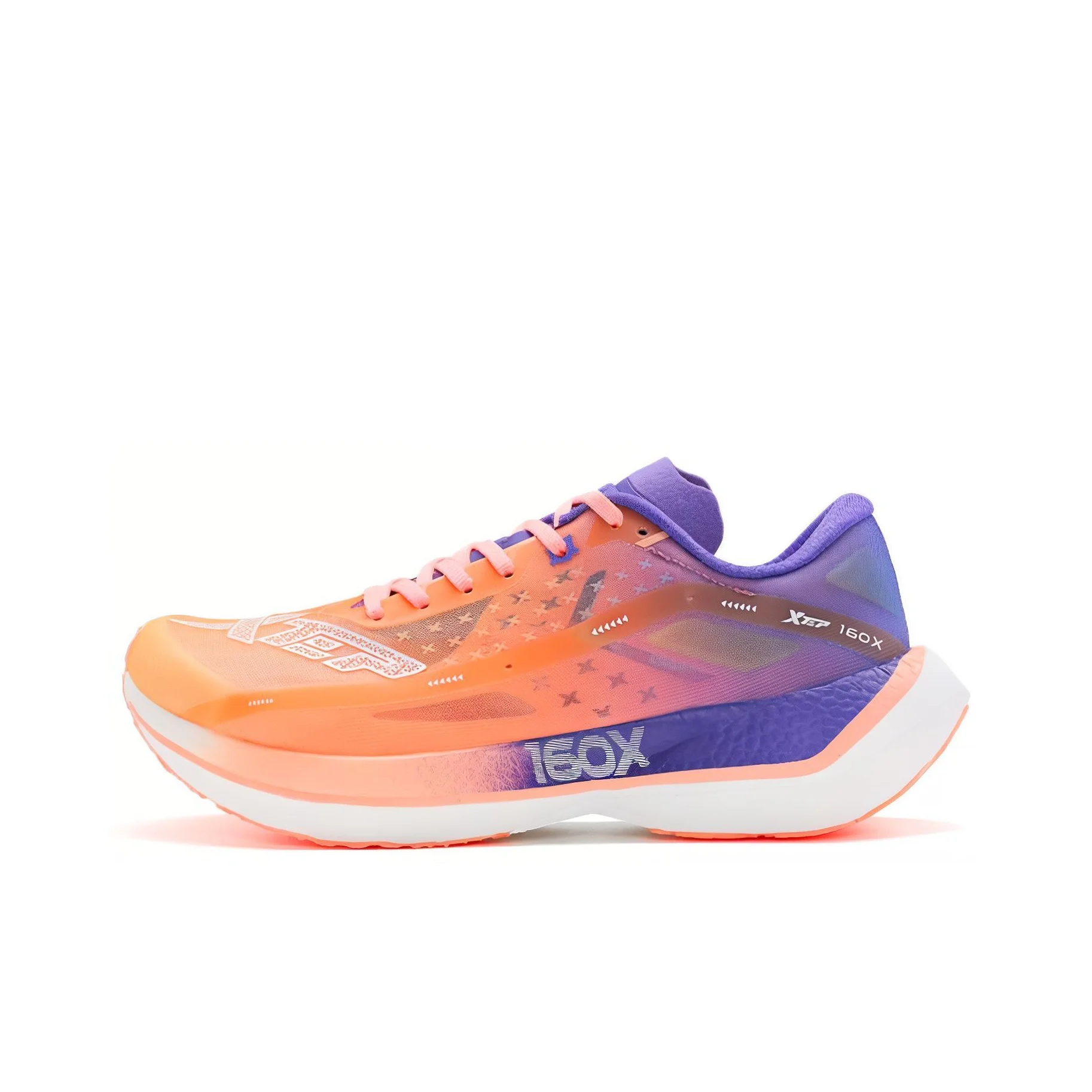 XTEP 160X 2.0 Slip Resistant Abrasion Resistant Low top Running Shoes Women's Orange Red 979118110811