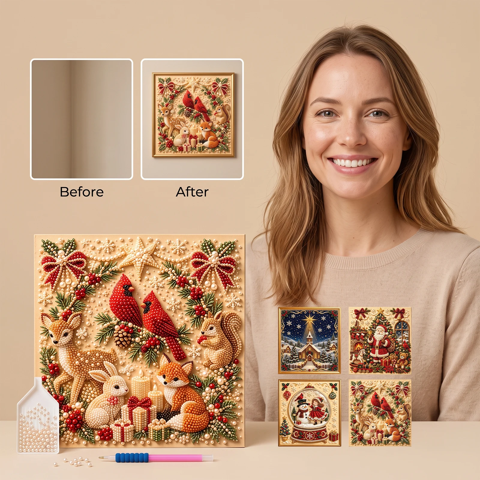 Kit de peinture de perles DIY, - Art Craft Adult avis et prix