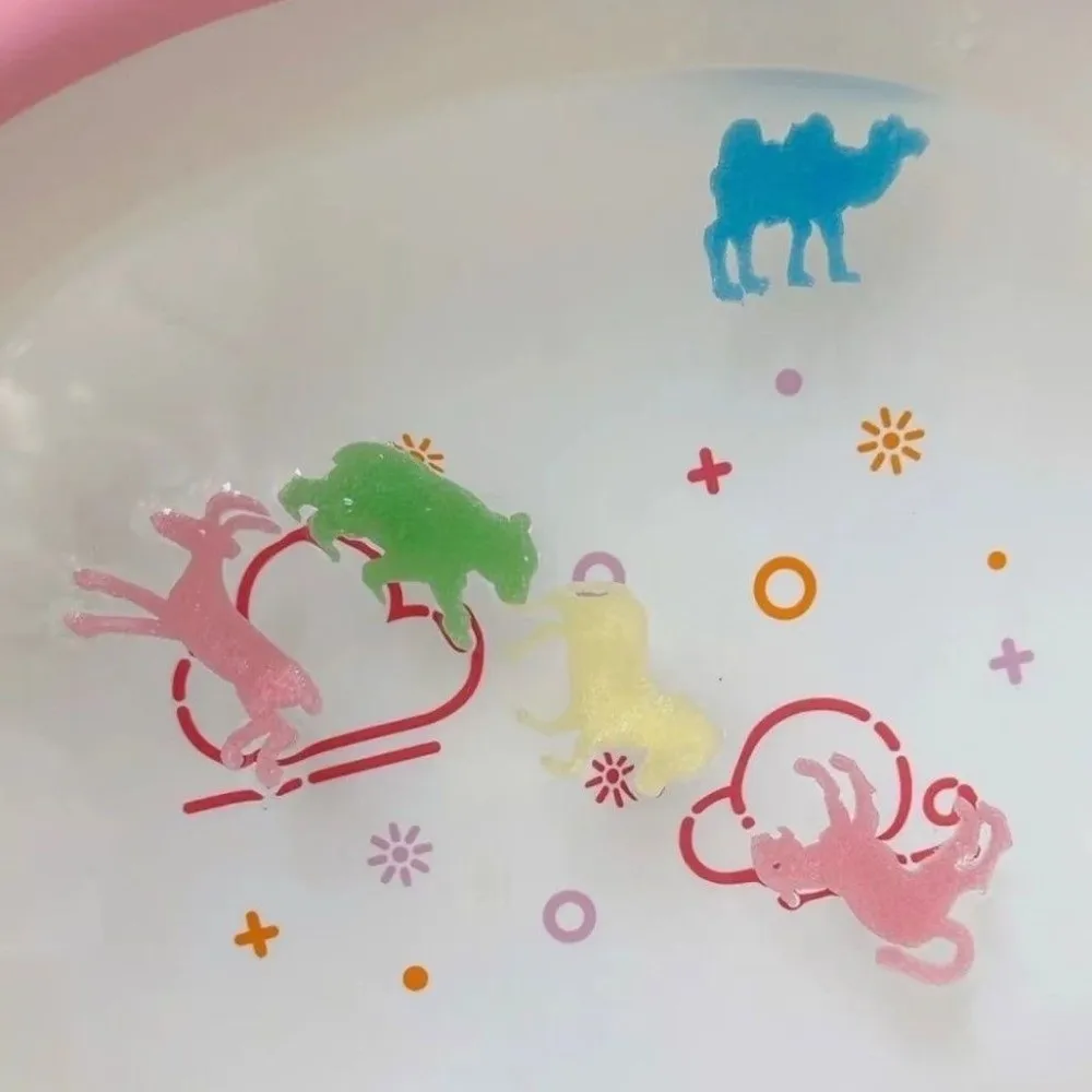 3er-Pack wachsende Tiere, Einweichspielzeug, dehnbar, kreatives Wassertierspielzeug, lindert Stress, Schwamm, Badespielzeug, Baby-Geschenke