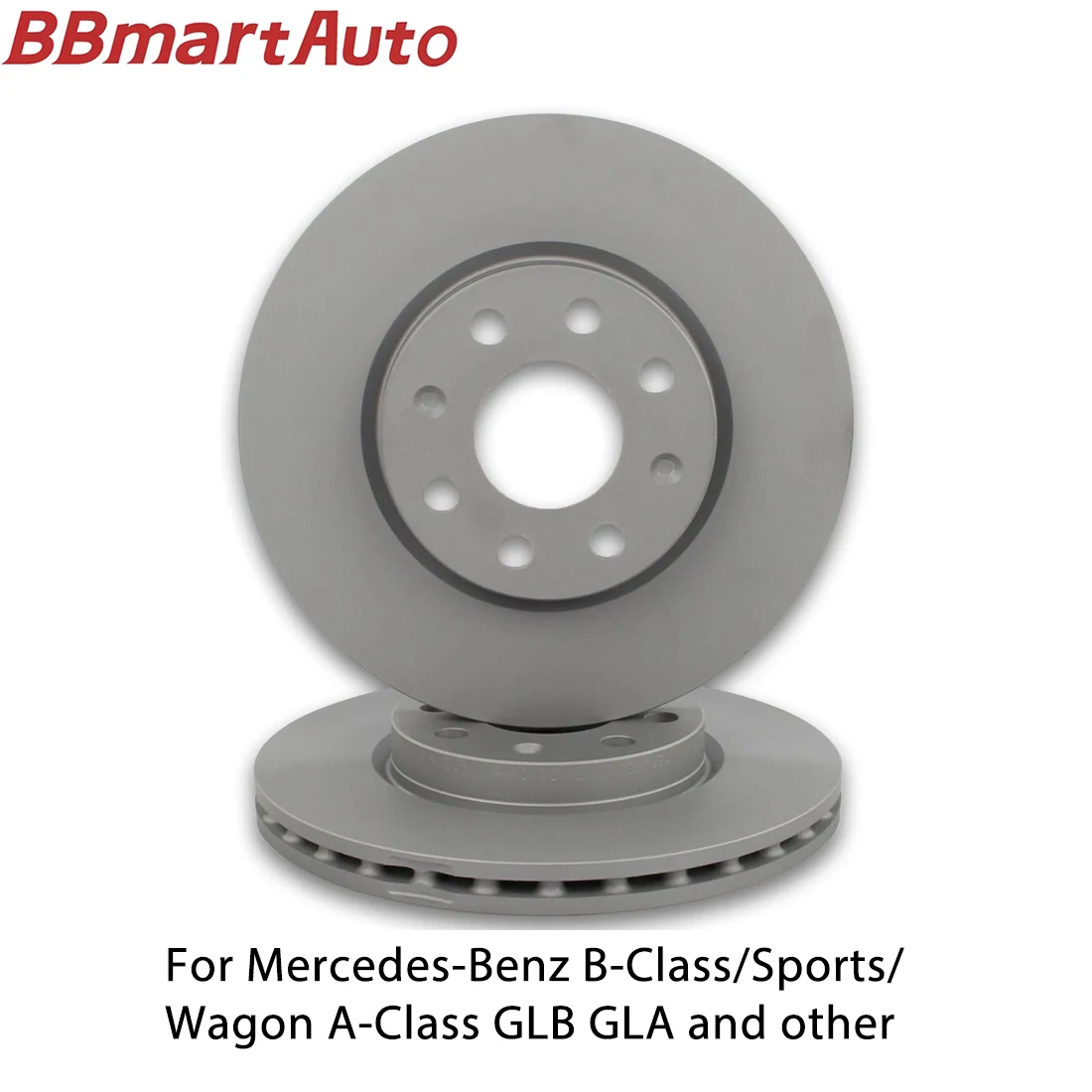 

2474210412 2pieces front brake disc for Mercedes-Benz B-Class/Sports/Wagon A-Class GLB GLA and other.BBmart Auto Parts