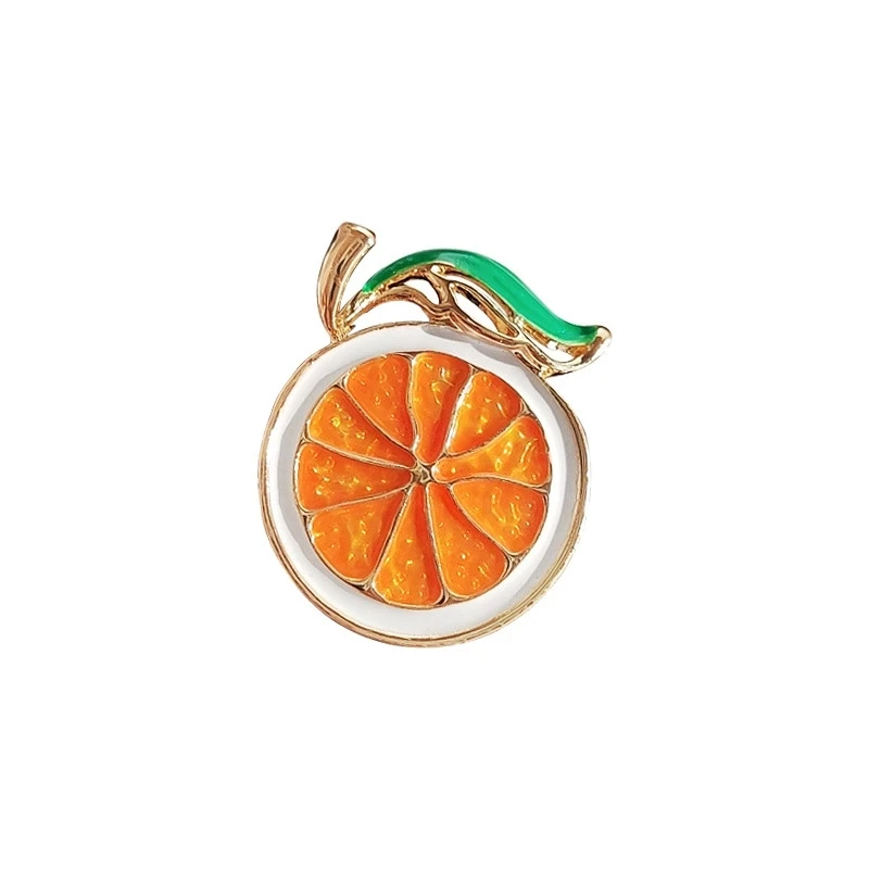 من المألوف وشخصية قطرة النفط الليمون بروش المينا سبيكة الفاكهة بروش الكرتون بروش