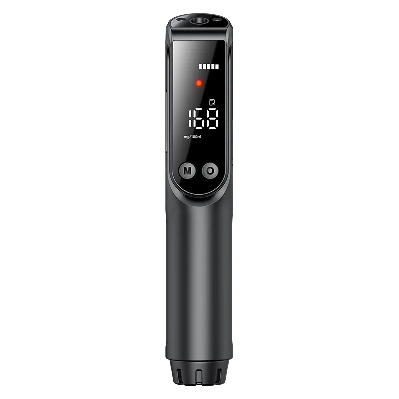 Xiaojiu 2000 voice alcohol tester detector intelligent language test drunk driving special blowing