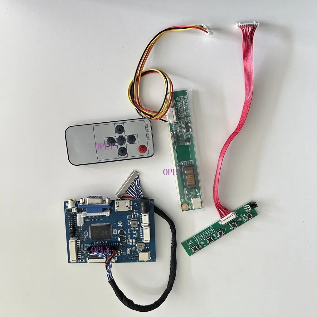 Controller board  HDMI-compatible AV VGA Kit for QD141X1LH06 QD141X1LH03 QD141X1LH02 1024×768 14.1