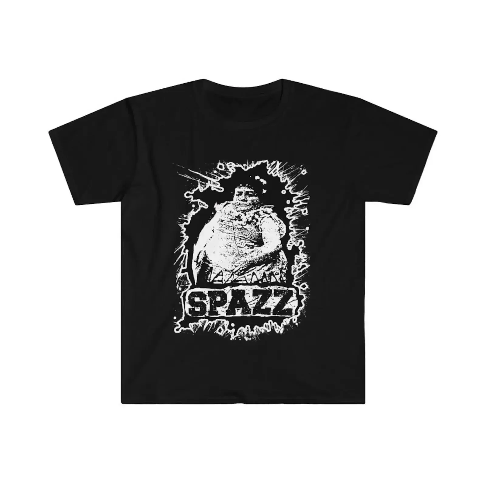 Spazz T Shirt Powerviolence Grindcore Hardcore Punk Extreme Music Image 1 of 2 vintage Washed designer clothes Soft Comfortable
