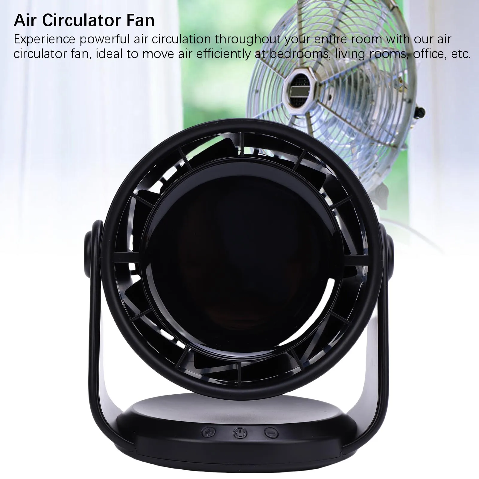 テーブルファン 静音 壁掛けデスクファン デジタルディスプレイ 充電式 USBファン 100段階速度調整 ホームオフィス キッチン 旅行 キャンプ用