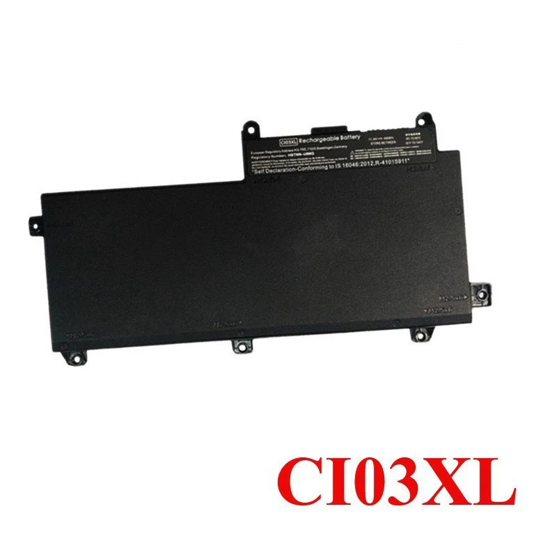 3900mAh CI03XL Battery For HP ProBook 640 645 650 655 G2 HSTNN-UB6Q 43WH 11.1V Laptop Parts Accessories Laptop Parts Batteries