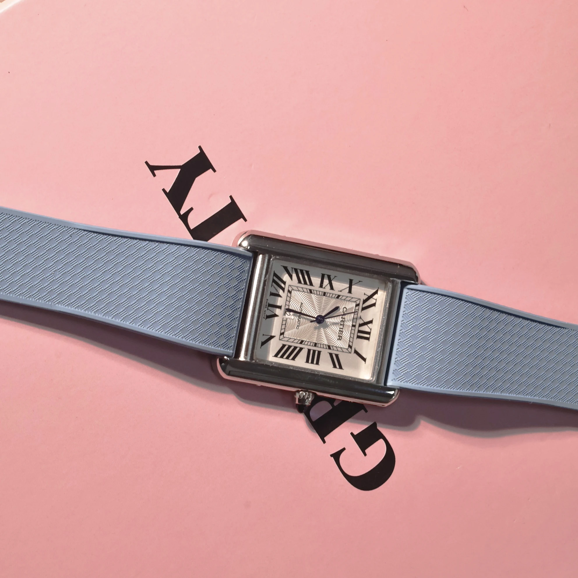 

Универсальный мужской резиновый ремешок для часов CTS Fkm 20 мм 22 мм, подходит для часов Breguet с быстросъемной планкой