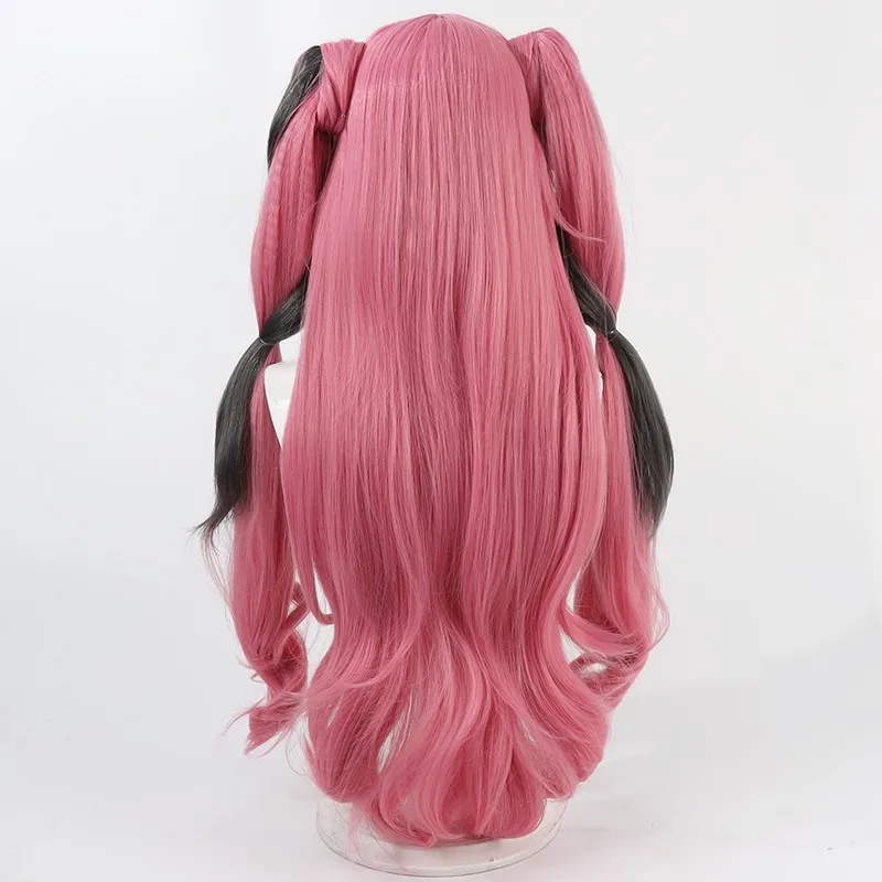 Futari wa Pretty Cure Cure Kiss Meroron Cosplay Wig Halloween Party Prop Synthetic Hair Heat Resistant Fiber + Wig Cap