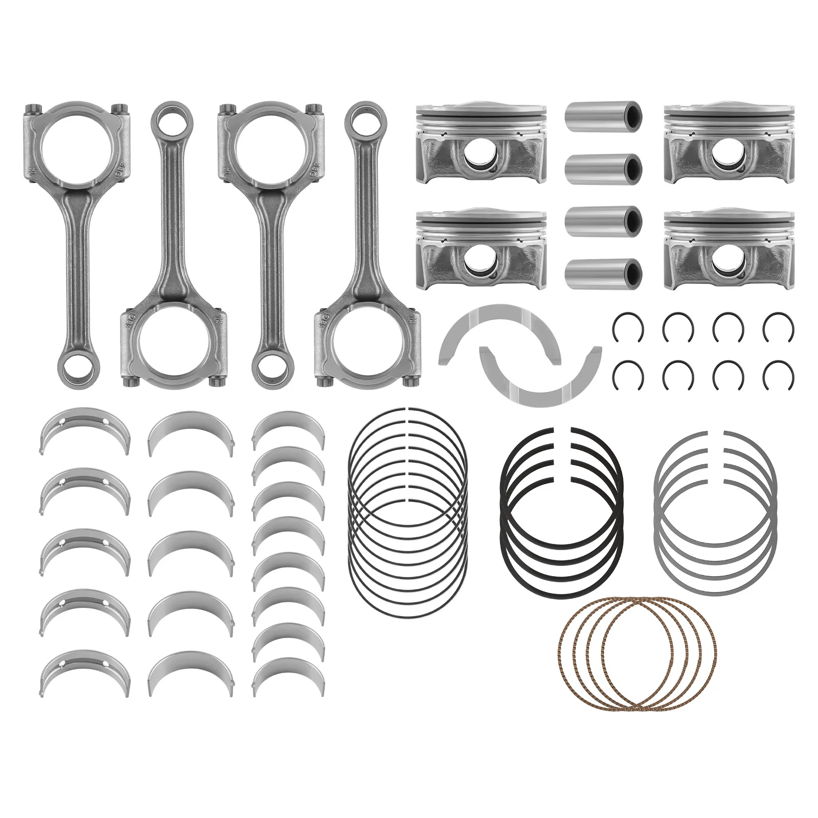 4X Piston & Rings C… - image