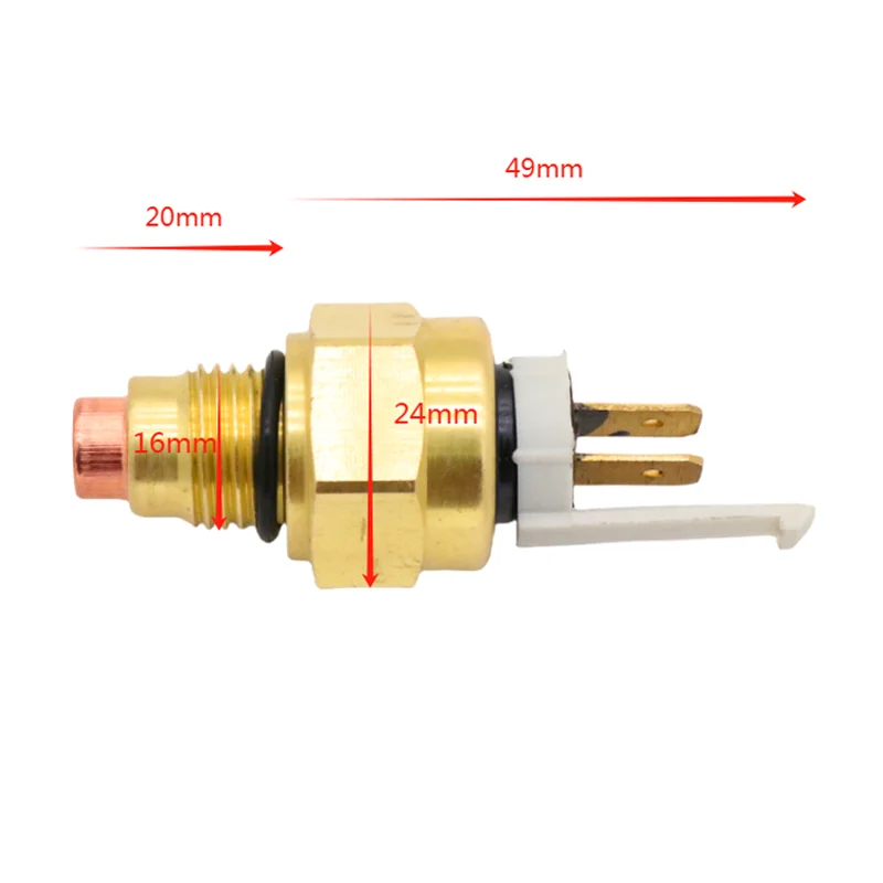 

Radiator Fan Thermo Switch 27010-1304 27010-1249 for Kawasaki ER-5 EX500 Ninja 250R 500R 600R ZX-6R ZX-9R ZZR 66.27435-6008