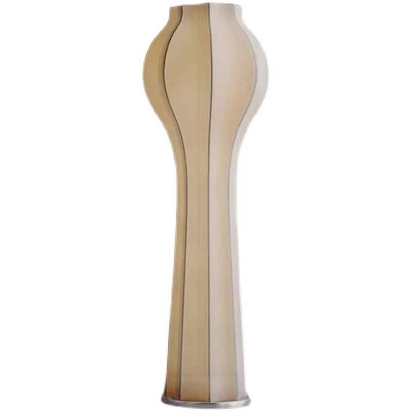 

Designer, creative personality, living room, bedroom, tea room, wabi-sabi premium, silk cloth decoration, floor lamp